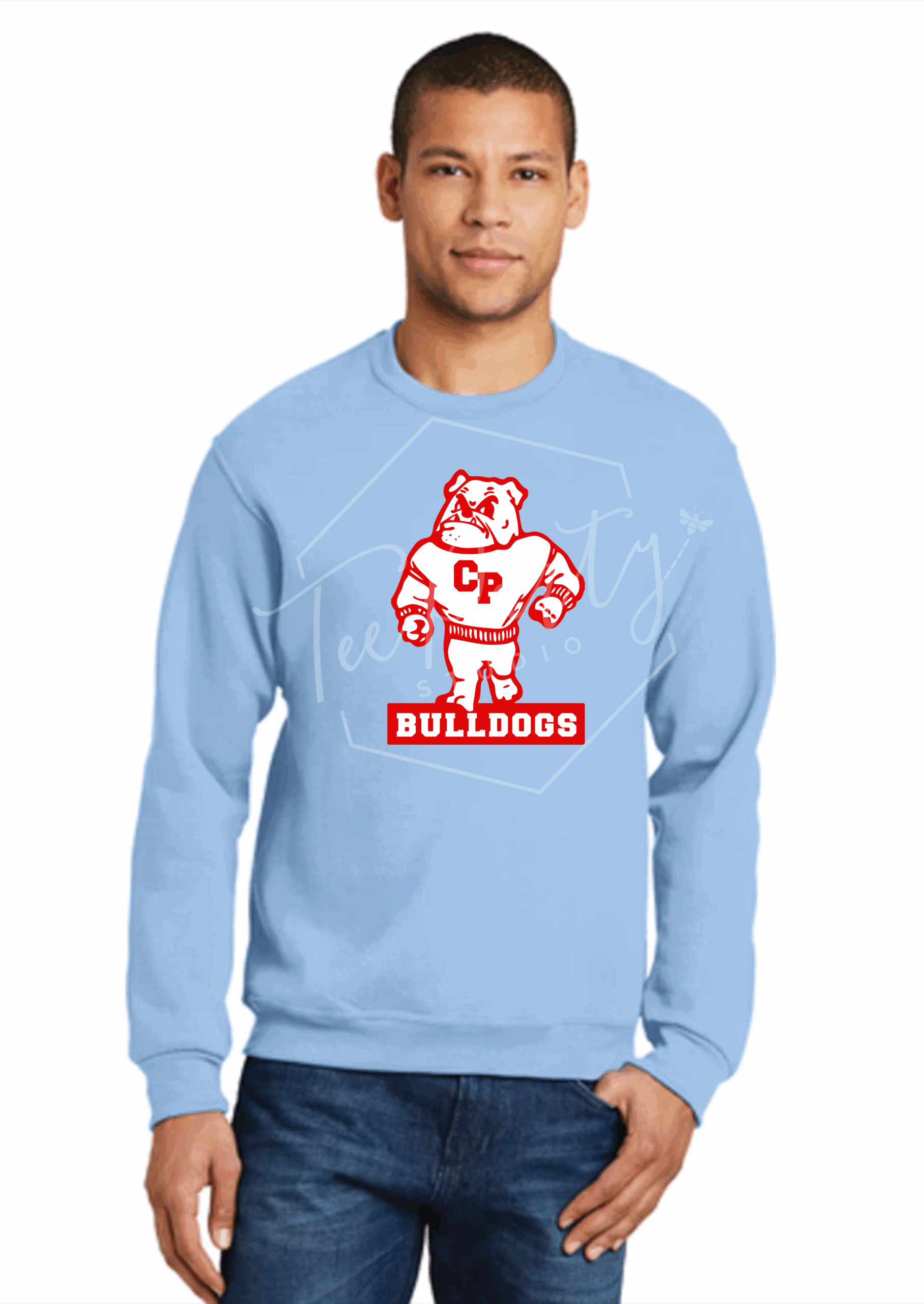 Vintage bulldog crewneck