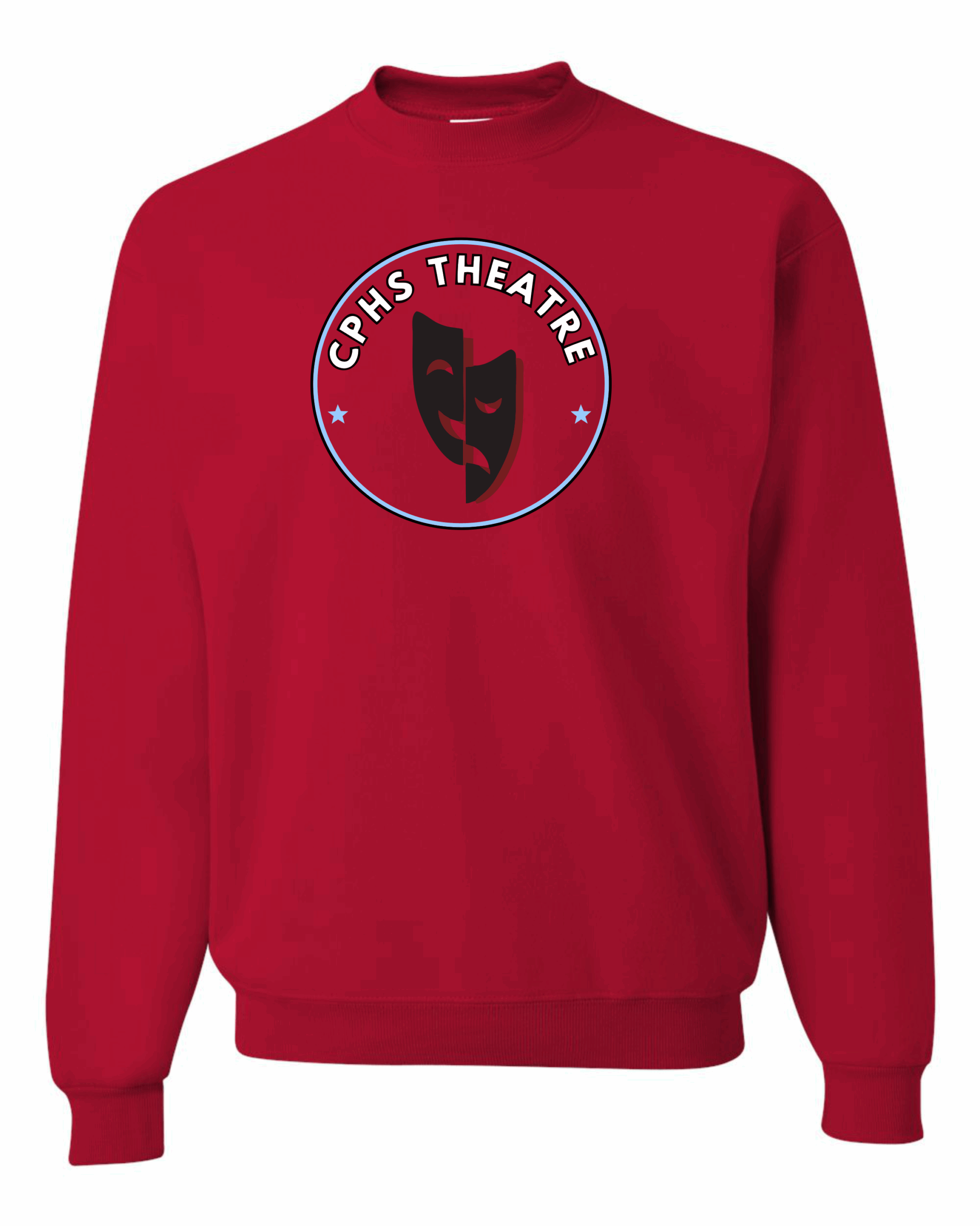 CPHS Theatre Crewneck Red