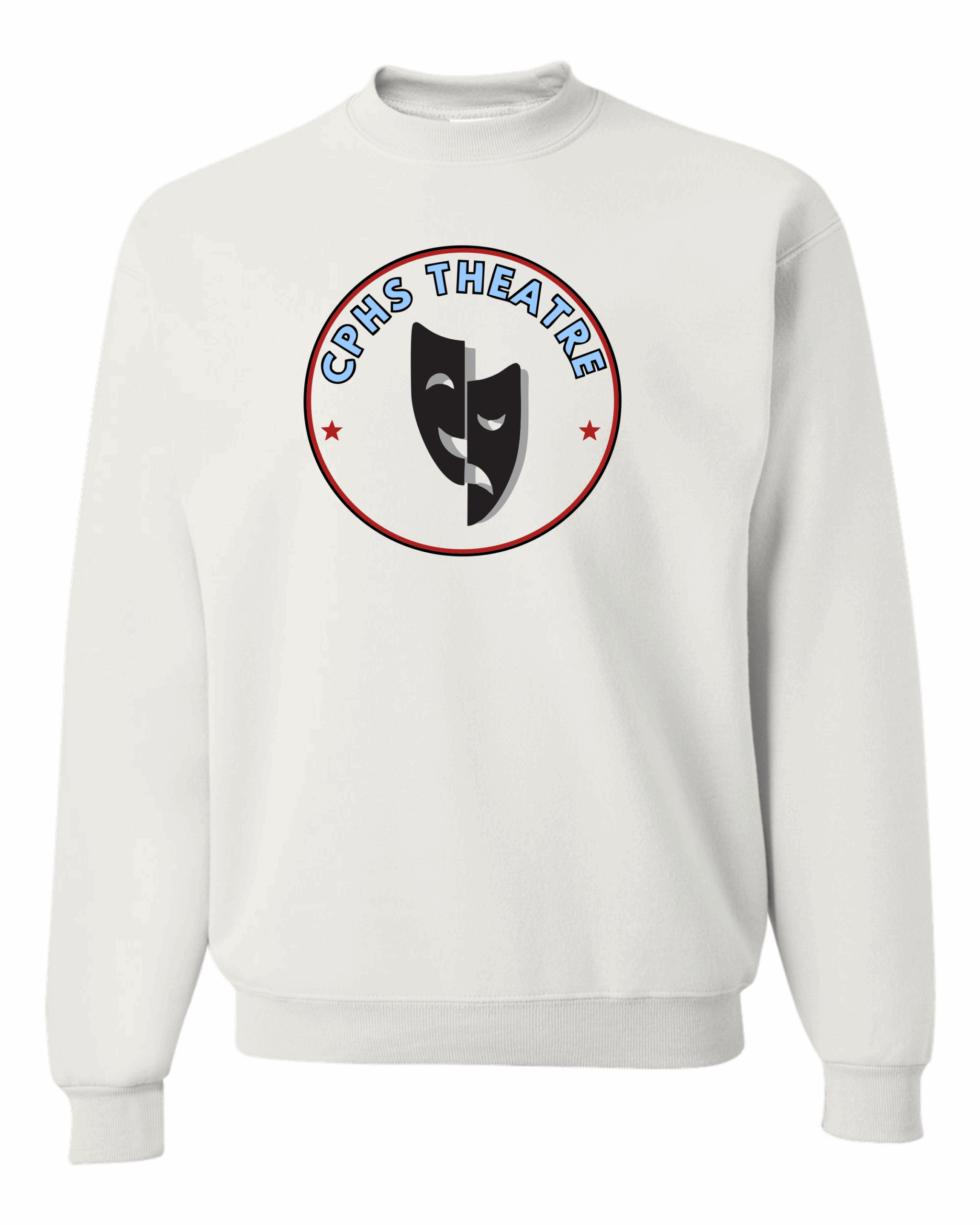 CPHS Theatre Crewneck White