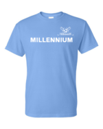 Millennium Unisex 50/50 T-Shirt - Tee Party Studio