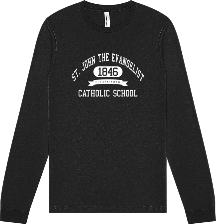 1846 full sleeve tee black